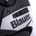 CASCO BLAUER REAL GRAFICA B NEGRO MATE / TITANIO / BLANCO