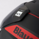 CASCO BLAUER BRAT NEGRO MATE / ROJO