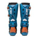 BOTAS SIDI CROSSFIRE 3 SRS AZUL PETROLEO / BRONCE