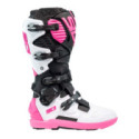 BOTAS SIDI CROSSFIRE 3 SRS NEGRO / BLANCO / ROSA