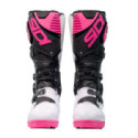 BOTAS SIDI CROSSFIRE 3 SRS NEGRO / BLANCO / ROSA