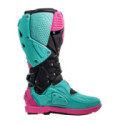 BOTAS SIDI CROSSFIRE 3 SRS NEGRO / VERDE MINT / ROSA