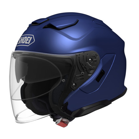 CASCO SHOEI J-CRUISE 3 AZUL MATE METALIZADO