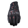 GUANTES FIVE TFX1 AIRFLOW NEGRO / ROJO FLUOR