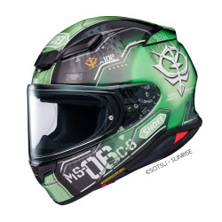 CASCO SHOEI NXR 2 MS-06C-6 ZAKU 2 TC4