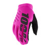 GUANTES 100% BRISKER WOMAN ROSA NEON / NEGRO