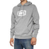 SUDADERA 100% ICON GRIS ·