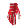 GUANTES 100% RIDEFIT M2 BLANCO / ROJO