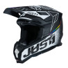 CASCO JUST1 J-22 C SPEED SIDE CARBONO / BLANCO