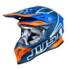 CASCO JUST1 J-39 THRUSTER AZUL / NARANJA / BLANCO