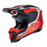CASCO JUST1 J-40 FLASH BLANCO / ROJO / NEGRO