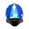 CASCO JUST1 J-18 F HEXA AZUL / BLANCO