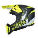 CASCO JUST1 J-22 C FLUO AMARILLO FLUOR / NEGRO