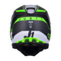 CASCO JUST1 J-22 C FLUO VERDE FLUOR / NEGRO
