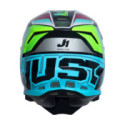 CASCO JUST1 J-22 F FRENETIK NEON FLUO LIMA / NEGRO