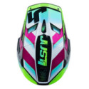 CASCO JUST1 J-22 F FRENETIK NEON FLUO LIMA / NEGRO