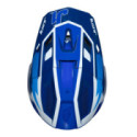 CASCO JUST1 J-40 FLASH BLANCO / AZUL