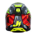 CASCO JUST1 J-40 SHOOTER CAMO / ROJO / NEGRO