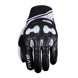 GUANTES FIVE RS2 EVO 2 BLANCO / NEGRO