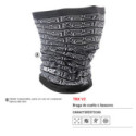 BRAGA DE CUELLO SIXS 4 SEASONS TBX V2 LOGO GRIS / NEGRO