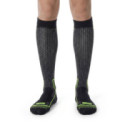 CALCETINES SIXS LONG V3 CARBONO NEGRO / AMARILLO