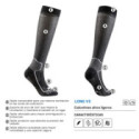 CALCETINES SIXS LONG V3 CARBONO NEGRO / AMARILLO