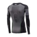 CAMISETA INTERIOR DE MANGA LARGA SIXS LIGHT BT TS2L V2 CARBONO NEGRO