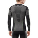 CAMISETA INTERIOR DE MANGA LARGA SIXS LIGHT BT TS2L V2 CARBONO NEGRO