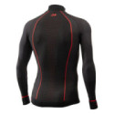 CAMISETA INTERIOR DE MANGA LARGA SIXS WARM CU TS3W NEGRO / ROJO