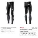 PANTALON INTERIOR SIXS 4 SEASONS PNX V2 CARBONO NEGRO