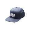 GORRA 100% ICON SNAPBACK GRIS