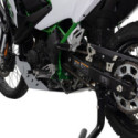 BASE CABALLETE LATERAL CROSSPRO KAWASAKI KLE 500 / KLE 500 SE 26 PLATA / NEGRO T