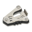 BASE CABALLETE LATERAL CROSSPRO KAWASAKI KLE 500 / KLE 500 SE 26 PLATA / NEGRO T