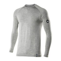 CAMISETA INTERIOR DE MANGA LARGA SIXS MERINOS WOOL TS2 GRIS