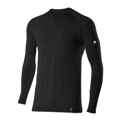 CAMISETA INTERIOR DE MANGA LARGA SIXS MERINOS WOOL TS2 NEGRO