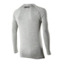 CAMISETA INTERIOR DE MANGA LARGA SIXS MERINOS WOOL TS2 GRIS