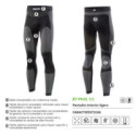 PANTALON INTERIOR SIXS LIGHT BT PNXL V2 NEGRO / GRIS