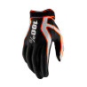 GUANTES 100% RIDEFIT M2 BLANCO / ROJO / NEGRO