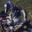 GUANTES FIVE TFX2 EVO WP+ AZUL / GRIS / ROJO