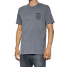 CAMISETA 100% CROP GRIS